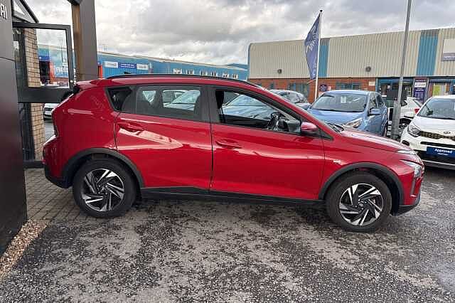 Hyundai BAYON 1.0 TGDi 48V MHEV SE Connect 5dr DCT Red