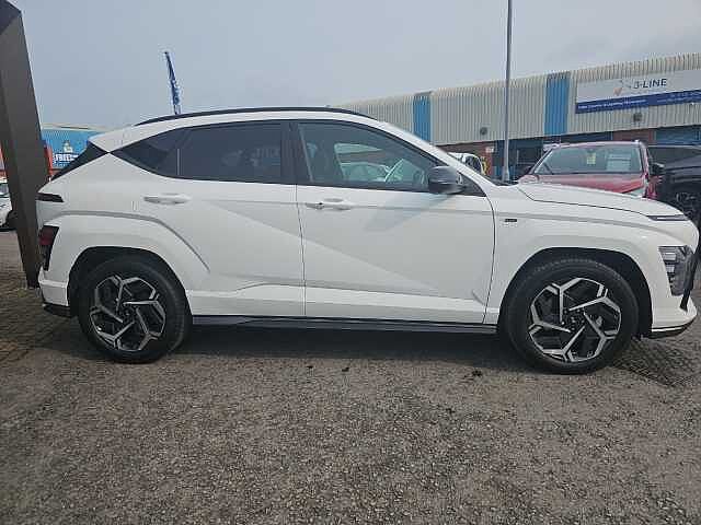Hyundai KONA 1.6 Hybrid 129 N Line S 5dr DCT White
